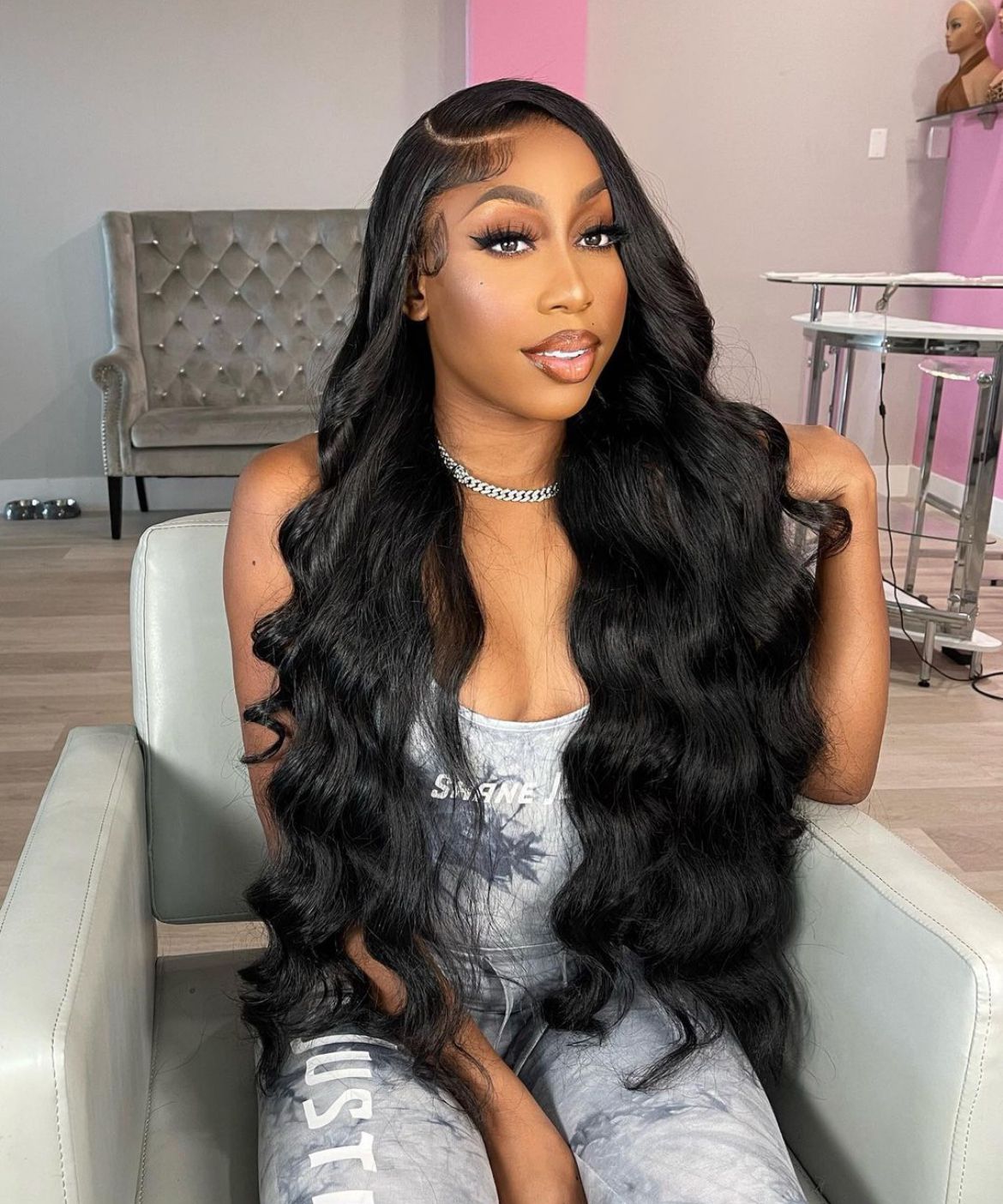 BRAZILIAN BODY WAVE LACE CLOSURE WIG